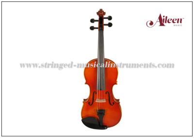 China Oil Varnish Ebony Material Brazil Wood Violin For Students ISO9001 / CQM / TUV for sale