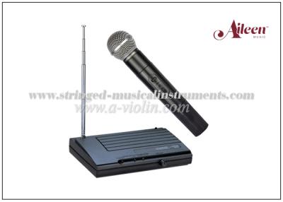 China Black Single Receiver FM FM VHF Audio PA Systems Hanheld / Headset / Clip mics for sale