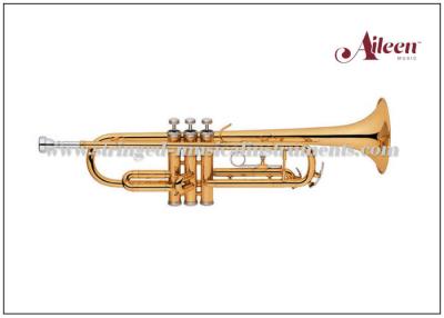 China Van de het Instrumenten Professionele Trompet van BB het Muzikale Muzikale Instrument met Premiegeval Te koop