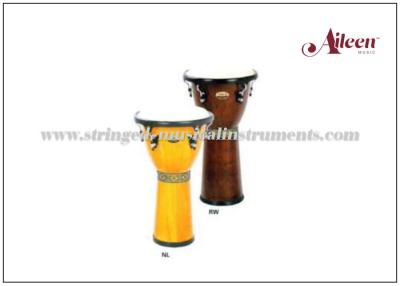 China Instrumentos musicales de Toon Djembe de la percusión de madera blanca del tambor para la música que teclea africana en venta