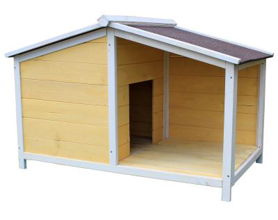 China Viable Be Customized With A Wooden Waterproof Balcony Pet Villa Kennel for sale