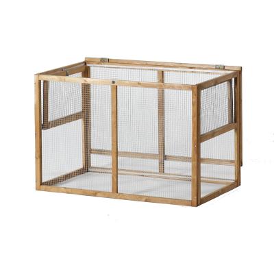 China Cheap And High Quality Viable Wooden Chicken Cage Module Can Be Spliced ​​Barton for sale