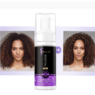 China Organic Create Your Own Whole Products Private Label Non-Aqueous Rich Mousse Styling Mousse For Lace Wig for sale