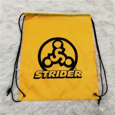 China Safety yellow drawstring bag for Strider for sale