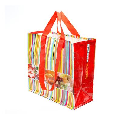 China BSCI Handled Certified Factory Wholesale Custom Fashionable Recycled PP Woven Bag Made In China for sale