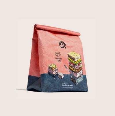 China BSCI handled certified factory custom tyvek bag for food package fashion dupont bag creative wholesale for sale