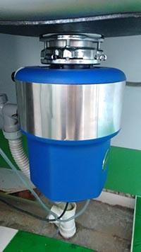 China food waste machine for household kitchen,stainless steel grind system,0.75 hp for sale