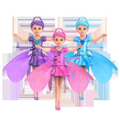 China Plastic Gesture Feeling Airplanes Fairy Inductive Hand Feeling With Sensors Mini Flying Toy For Kids for sale