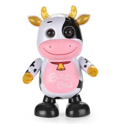 China Battery Operated Plastic Interesting Singing Dancing Cow for Kids for sale