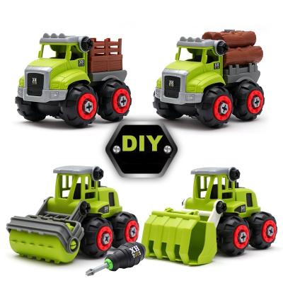 China Truck Toy Model Car Pull Back Diecast Toy High Quality Farmer Cars For Kids for sale