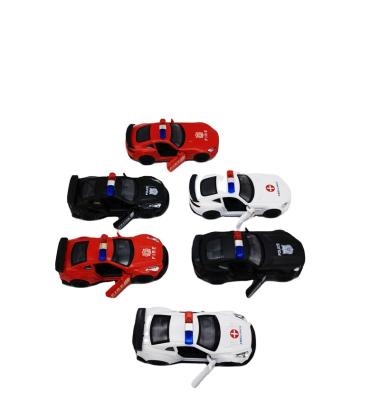 China Toy The Best 1:32 Scale Police Alloy Mini Diecast Toy Die Cast Race Car Model for sale