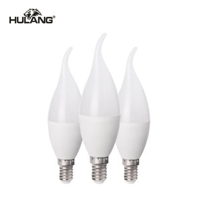 China Indoor Lighting Energy Saving Indoor Light Bulbs For Chandelier E27 E14 Light Led Candle Bulb Lamp for sale