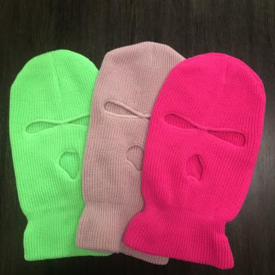 China JOINT 100% Acrylic Balaclava For Sale Full Knitted Neck Windproof Recycling Hat for sale