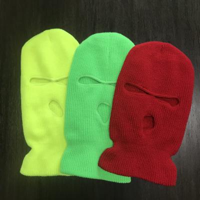 China COMMON Ski Face Mask White Color Custom Winter Print Ski Mask Balaclava White Color for sale