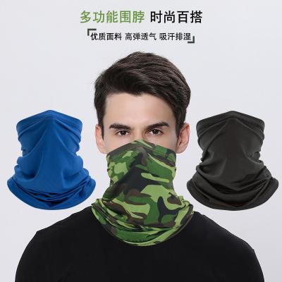 China COMMON Reusable Neck Cuff, Washable Bandana Balaclava Cooling Scarf, Sun Protection UV Headwear, Anti Dust Headband For Women Men for sale