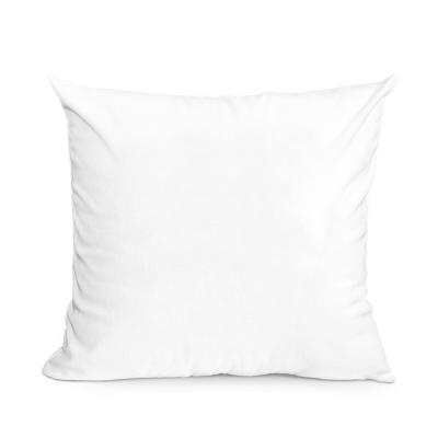 China Hotel Plain White Sublimation Blank Pillow Case Fashion Cushion for sale