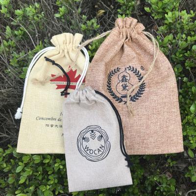 China Wholesale Custom Handled Printed Eco Friendly Natural Burlap Recycle Reusable Jute Tote Bags Jute Shopping Bag for sale