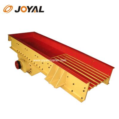 China JOYAL Linear Vibratory Gravel Feeder Mining Vibrating Gravel Feeder Price for sale