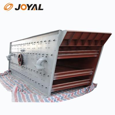 China Joyal ore hot sales vibrating screen machine /stone plant linear screening machine with motor for sale