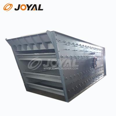 China Ore Joyal Carbon Steel Rock Crusher Screen, Vibrating Screen Machine for Sand Sifting for sale