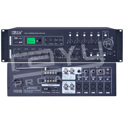 China KTV 3U Public Address Amplifier Broadcast SD/AUX/MP3/USB Public Address System for sale