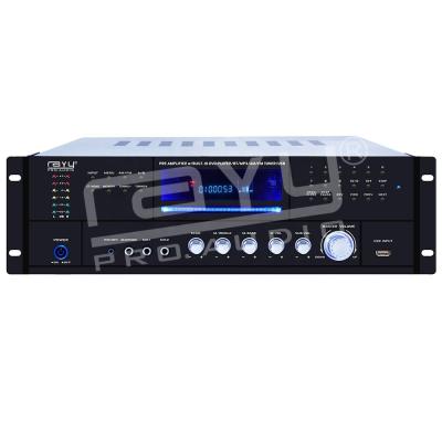 China PRO BT Home Theater KTV RAY Best Quality Preamplifier Receiver Audio Stereo System with BT/MP3/USB/AM/FM for sale