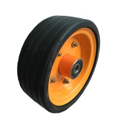 China Good prices and durable multicolor wheelbarrow rubber non-slip solid rubber tire for solid wheelbarrow wheel for sale