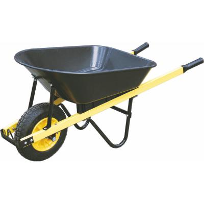 China Industrial Good Quality Steel+plastic Multicolor Convenient Wheel Barrow With Wheel For Shipping Items for sale