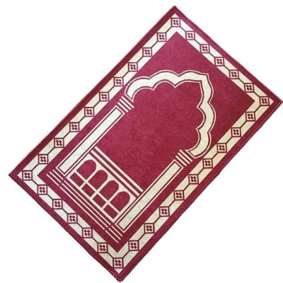 China Anti-Slip Hot Selling Prayer Blankets Backrest Foldable Prayer Mats for sale