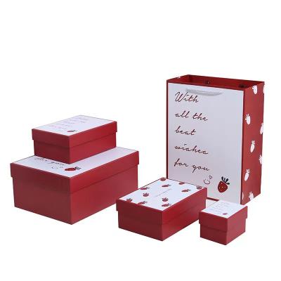 China Custom Recycled Luxury Caja De Regalo Closure Cardboard Materials Wholesale Foldable Gift Boxes Folding Gift Box for sale