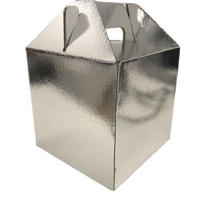 China Recycled Materials China Manufacturer Wholesale Insulated Thermal Frozen Meat Seafood Delivery Box Stay 12 Hours for sale