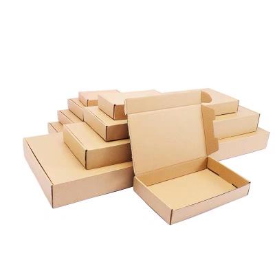 China Recycled Materials Bulk Free Design Custom Logo Cardboard Boxes Shipping Listing Box For Gift Clothes Shoes Accessories for sale