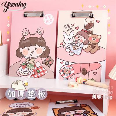 China Office School Stationery luxury office files supplies and stationery school folders 2023 Korea hot promotional document envelope Metal Clip file folder for sale