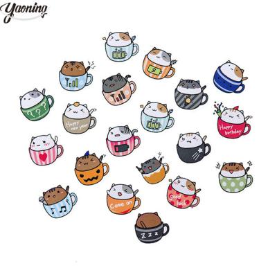 China Cartoon Sticker Economical Promotional best quality children cartoon mini cat design wall decoration stickers with different colors for sale