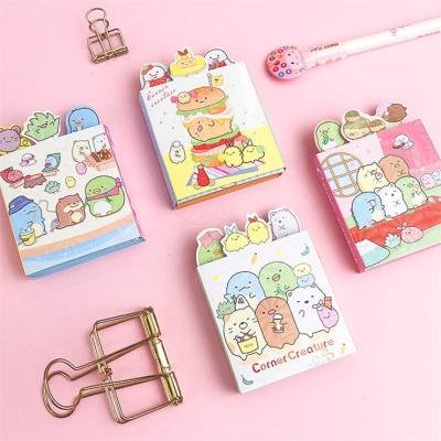 China Self-Adhesive Amazon Hot sale 2023 school and office leave message stationery free sample cute kawaii Paper Adhesive planner sticky notes for sale