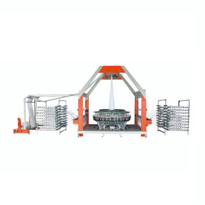 China Factory Large Size Four Shuttle Automatic Circular Loom Machine Suspension zu verkaufen