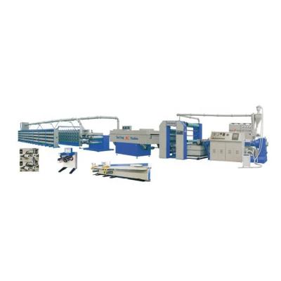 China Yarn Yanfeng Professional Design PP Tape Yarn Extrusion Machine Flat Line For PP Woven Bag for sale