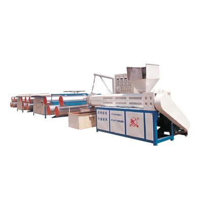 China 100% Recycled Yarn PP/HDPE Flat Yarn Extruder Machinery For Woven Bag Production Line for sale