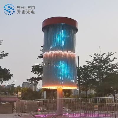 China Outdoor LANDSCAPE Holiday Lighting Pixel 360 Degree 3D RGB Ball Light Led Pixel Ball String for sale