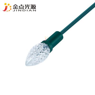 China String of LED Christmas Decoration Smart RGB Color Christmas Tree Decoration Light Christmas Lights for sale