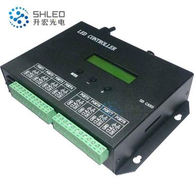 China 8 Channel DMX512 DMX Pixel Led Controller Led Dimmer Light Controller For Lighting Project L205xW168xH69 for sale