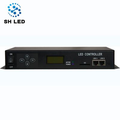 China DMX lighting solution max transmission distance is 100m Artnet DMX SPI Programmable Dmx led light controller for lighting project for sale