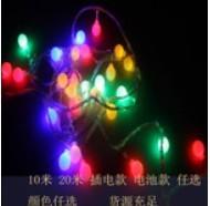 China Stright Light, 10M/20M,100/200LED rechargable type, battery type,multicolor, EU plug 220V for sale