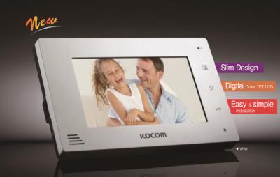 China KOCOM 2&4 wire color handsfree videophone KCV-A372/D372/A374 à venda