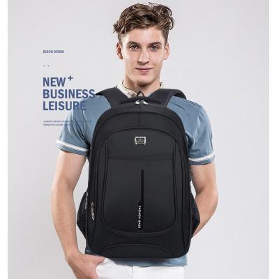 China Large Capacity OEM ODM Factory Waterproof Men Fashion Travel College Student Laptop Bag Backpack for sale