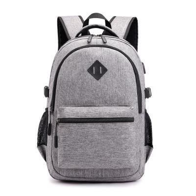 China With USB OMASKA Amazon hot selling simple design oxford bagpack nylon high school casual backpack for sale