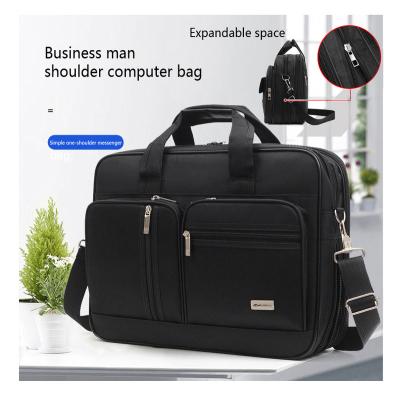 China Custom logo OMASKA business men's waterproof laukku laptop bag 17 inch laptop shoulder bag for sale