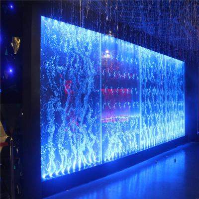 China Art Decor 2021 New Design Room Interior Water Wall Features Bubble Wall Decoration for sale