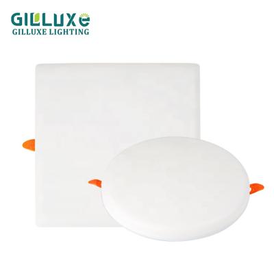 China High Performance Modern Commercial Ceiling Square Round Slim 9watt 18watt 24watt 36watt Recessed LED Panel Light for sale