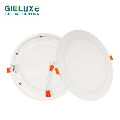 China Modern High Performance 3 6 9 12 15 18 24 30W Hotel Office Ceiling Recessed Round Slim Square LED Panel Light for sale